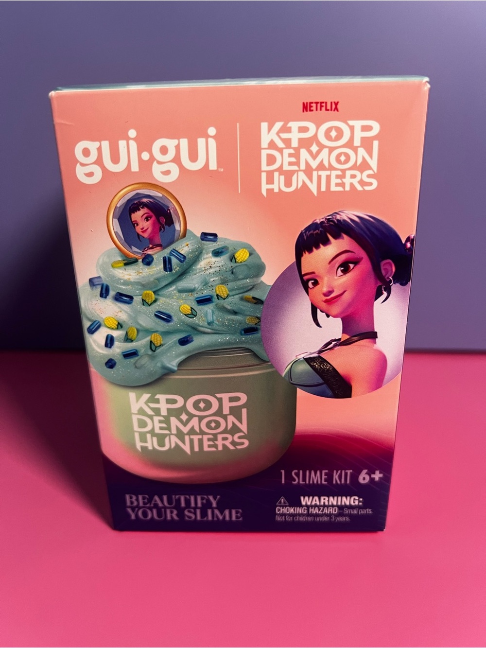 Zoey KPOP Demon Hunters Slime Kit — Teal Blue